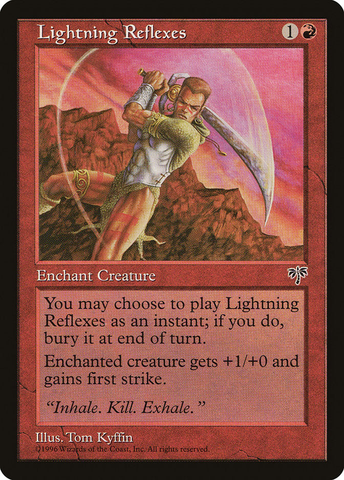 Lightning Reflexes [Mirage] | Shuffle n Cut Hobbies & Games