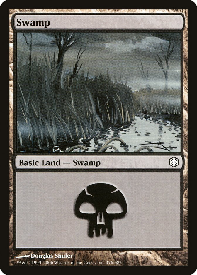 Swamp (376) [Coldsnap Theme Decks] | Shuffle n Cut Hobbies & Games