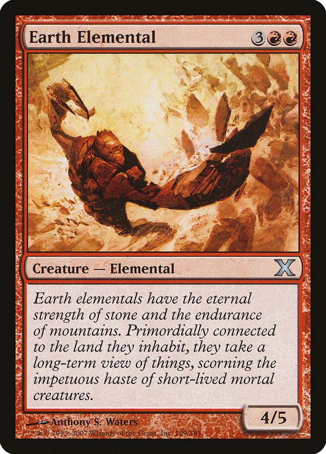 Earth Elemental [Tenth Edition] | Shuffle n Cut Hobbies & Games