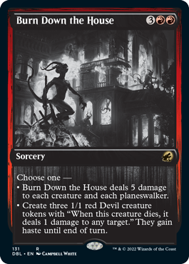 Burn Down the House [Innistrad: Double Feature] | Shuffle n Cut Hobbies & Games
