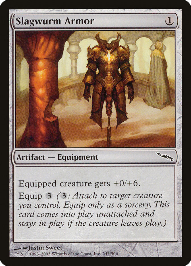 Slagwurm Armor [Mirrodin] | Shuffle n Cut Hobbies & Games