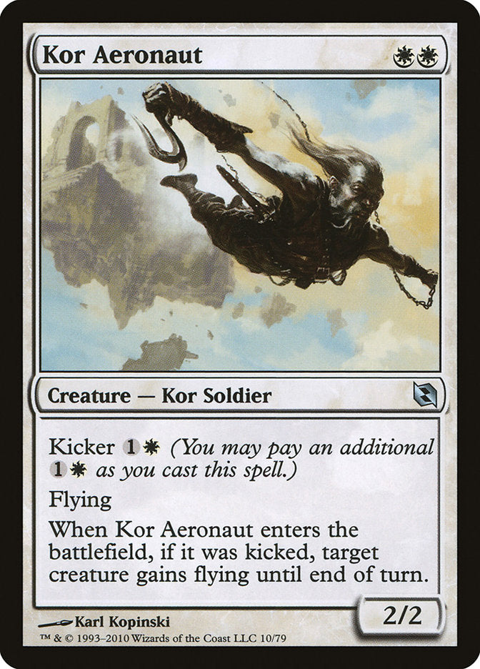 Kor Aeronaut [Duel Decks: Elspeth vs. Tezzeret] | Shuffle n Cut Hobbies & Games