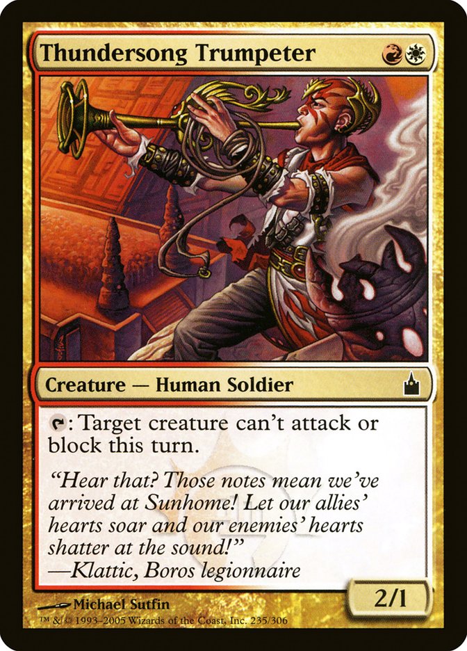 Thundersong Trumpeter [Ravnica: City of Guilds] | Shuffle n Cut Hobbies & Games