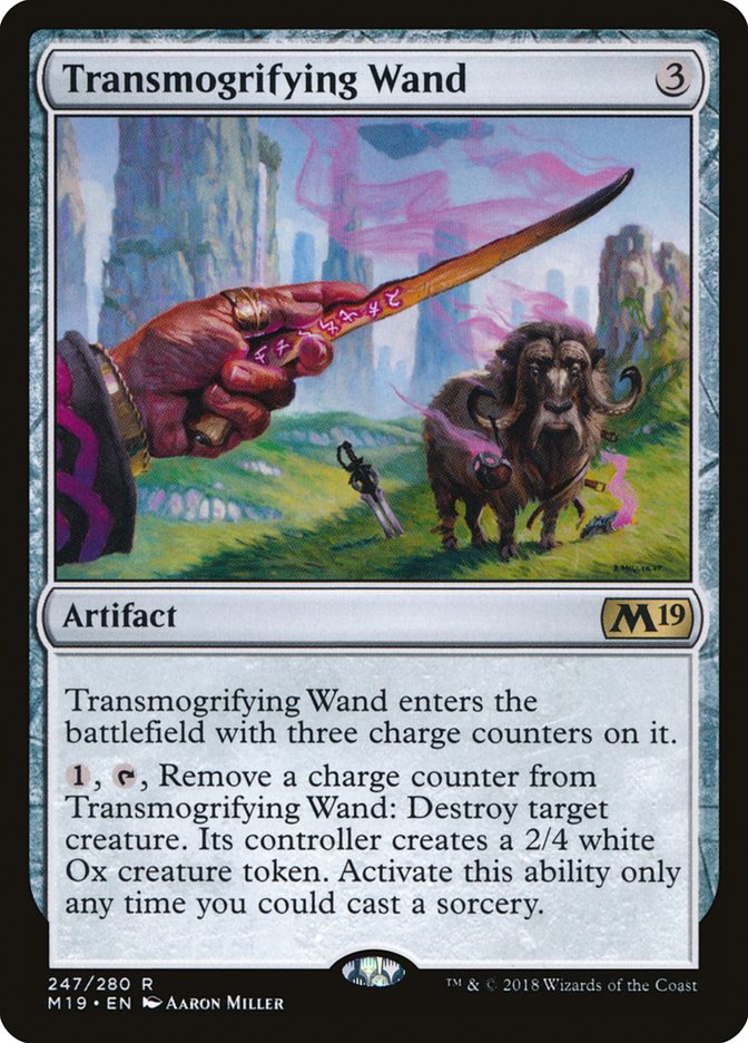 Transmogrifying Wand [Core Set 2019] | Shuffle n Cut Hobbies & Games