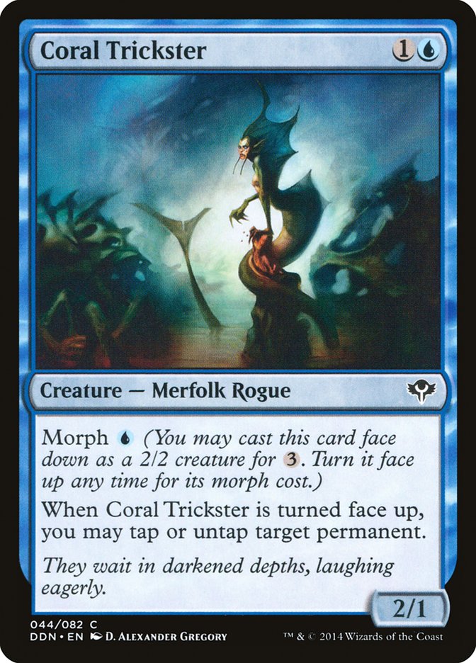 Coral Trickster [Duel Decks: Speed vs. Cunning] | Shuffle n Cut Hobbies & Games