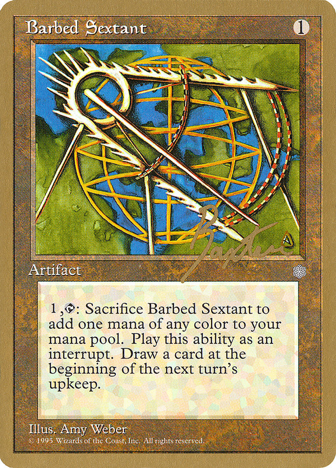 Barbed Sextant (George Baxter) [Pro Tour Collector Set] | Shuffle n Cut Hobbies & Games