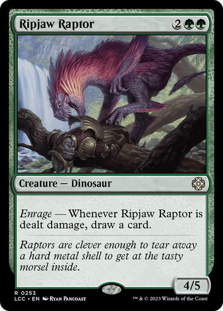 Ripjaw Raptor [The Lost Caverns of Ixalan Commander] | Shuffle n Cut Hobbies & Games