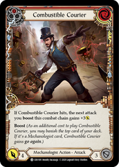 Combustible Courier (Red) [CRU109] 1st Edition Normal | Shuffle n Cut Hobbies & Games