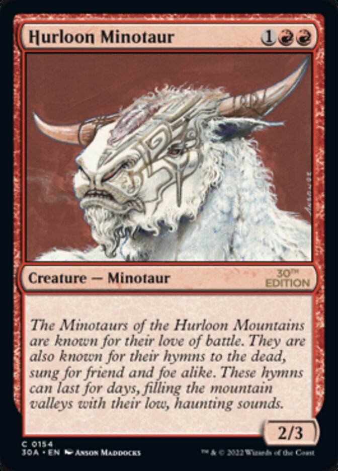 Hurloon Minotaur [30th Anniversary Edition] | Shuffle n Cut Hobbies & Games
