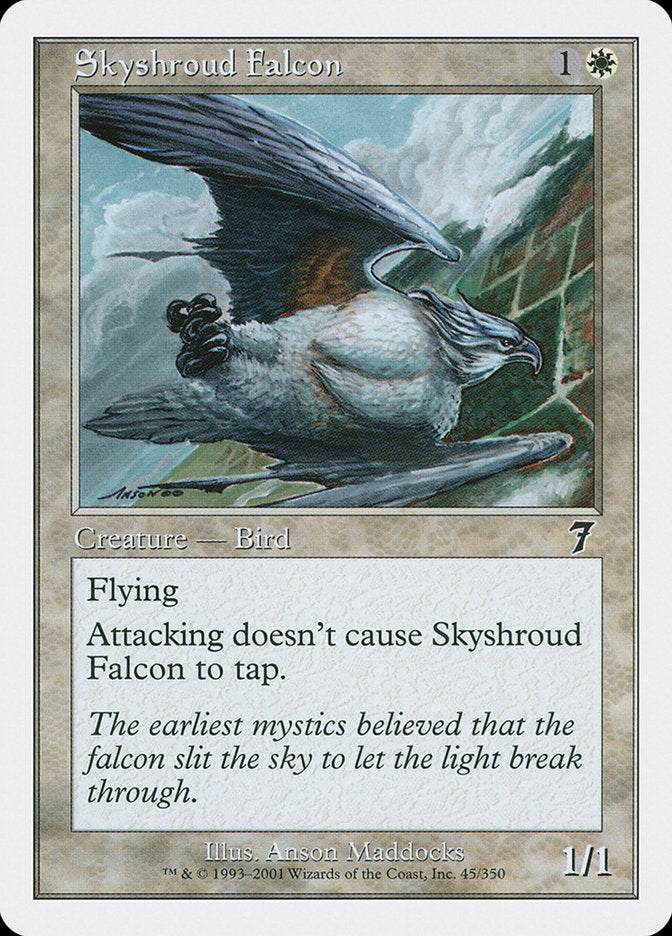 Skyshroud Falcon [Seventh Edition] | Shuffle n Cut Hobbies & Games