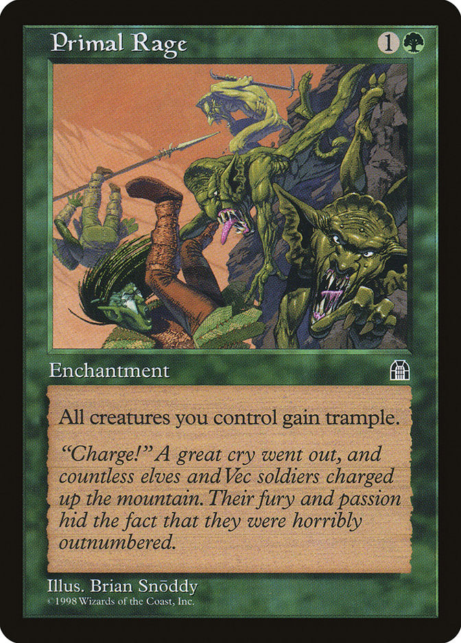 Primal Rage [Stronghold] | Shuffle n Cut Hobbies & Games