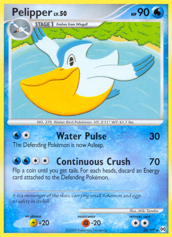Pelipper (24/99) [Platinum: Arceus] | Shuffle n Cut Hobbies & Games