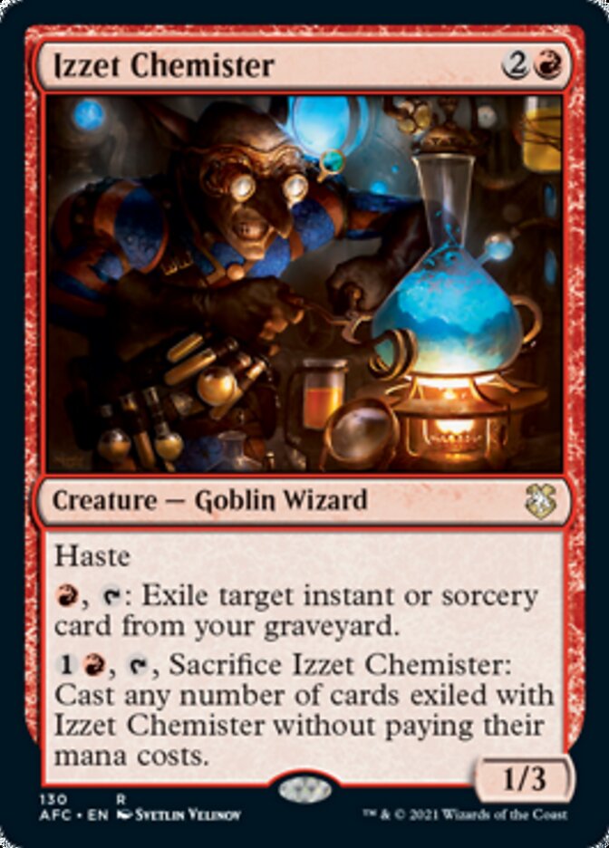Izzet Chemister [Dungeons & Dragons: Adventures in the Forgotten Realms Commander] | Shuffle n Cut Hobbies & Games