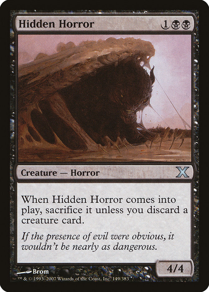 Hidden Horror [Tenth Edition] | Shuffle n Cut Hobbies & Games