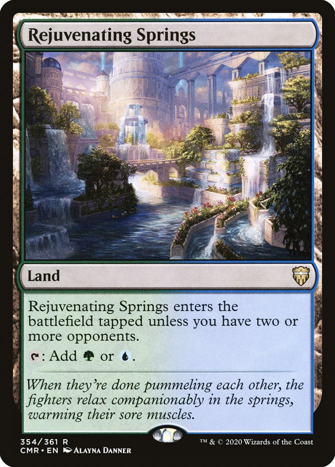 Rejuvenating Springs [Commander Legends] | Shuffle n Cut Hobbies & Games