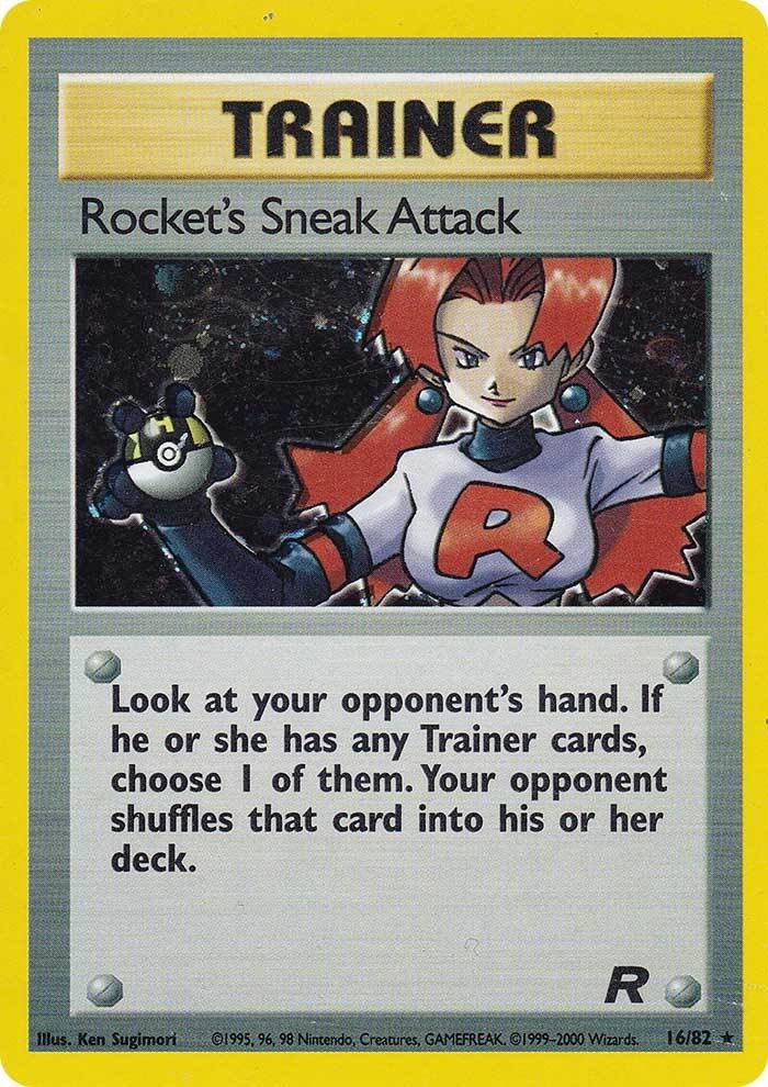 Rocket's Sneak Attack (16/82) [Team Rocket Unlimited] | Shuffle n Cut Hobbies & Games