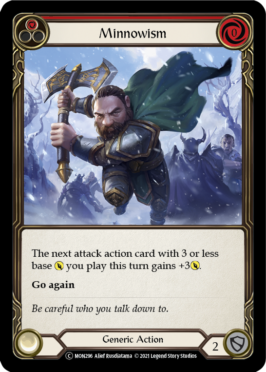 Minnowism (Red) [U-MON296] Unlimited Edition Normal | Shuffle n Cut Hobbies & Games