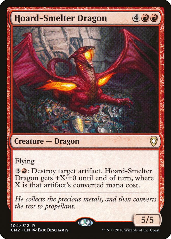 Hoard-Smelter Dragon [Commander Anthology Volume II] | Shuffle n Cut Hobbies & Games