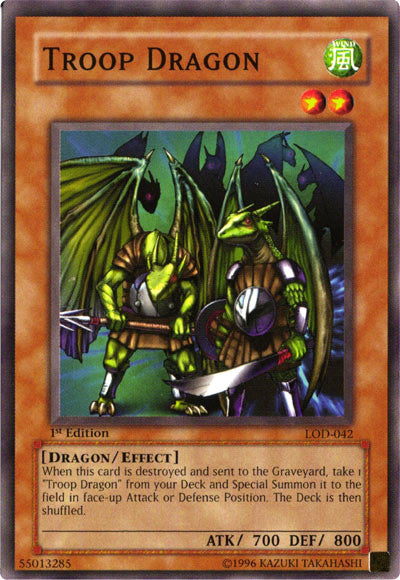 Troop Dragon [LOD-042] Common | Shuffle n Cut Hobbies & Games
