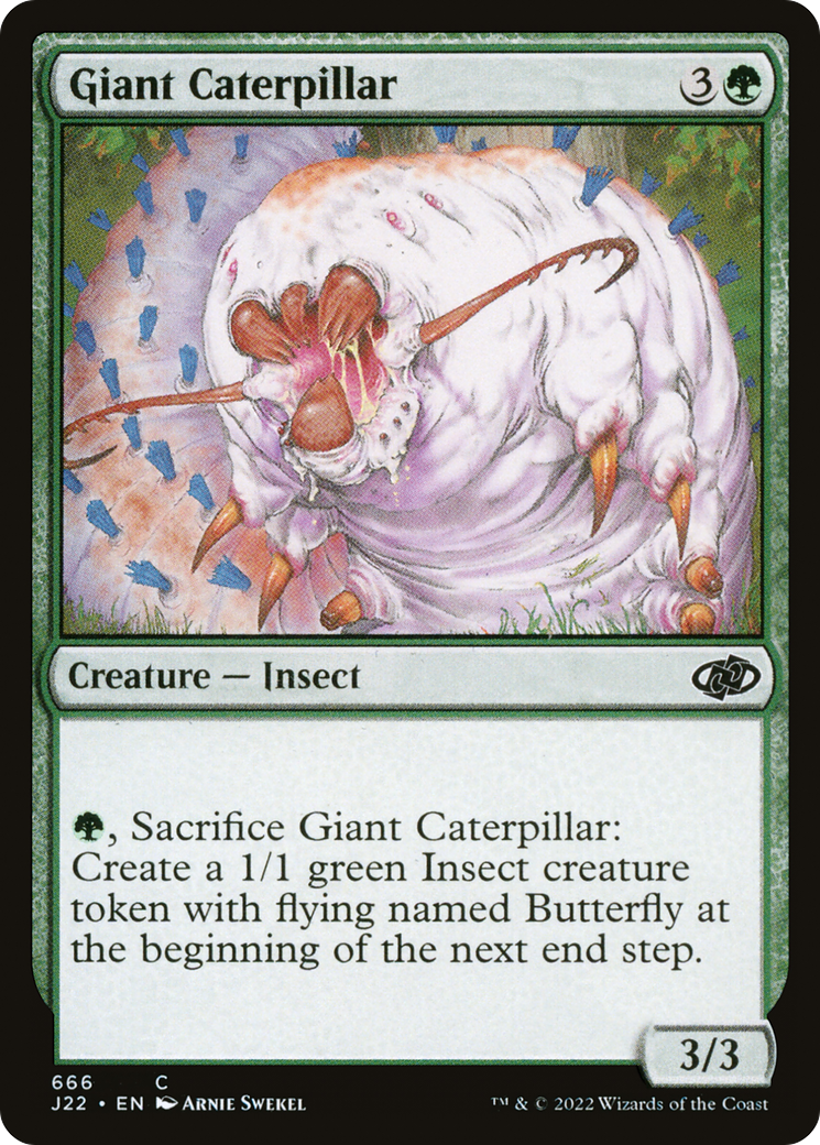 Giant Caterpillar [Jumpstart 2022] | Shuffle n Cut Hobbies & Games