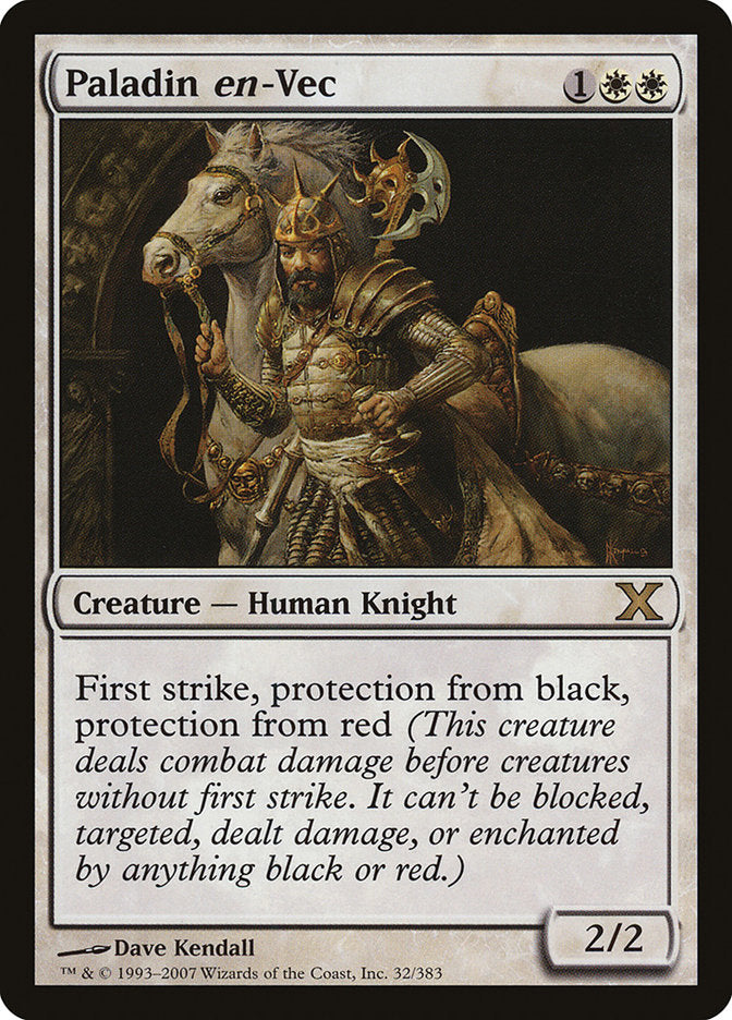Paladin en-Vec [Tenth Edition] | Shuffle n Cut Hobbies & Games