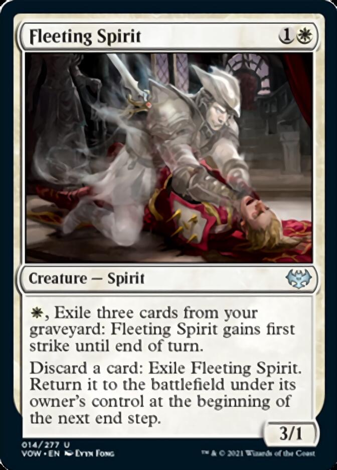 Fleeting Spirit [Innistrad: Crimson Vow] | Shuffle n Cut Hobbies & Games