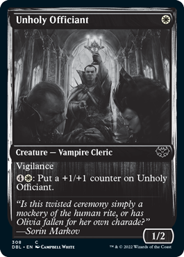 Unholy Officiant [Innistrad: Double Feature] | Shuffle n Cut Hobbies & Games