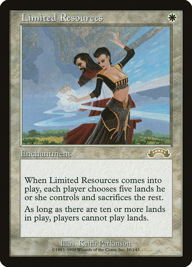 Limited Resources [Exodus] | Shuffle n Cut Hobbies & Games