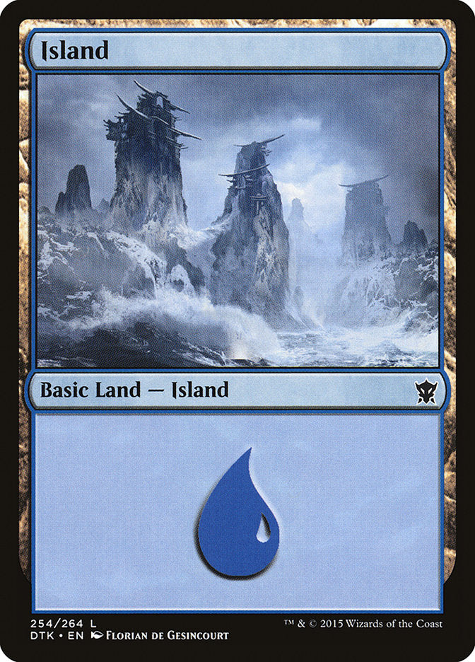 Island (254) [Dragons of Tarkir] | Shuffle n Cut Hobbies & Games