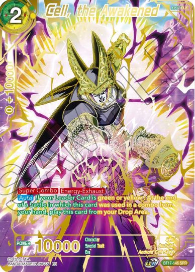 Cell, the Awakened (SPR) (BT17-146) [Ultimate Squad] | Shuffle n Cut Hobbies & Games