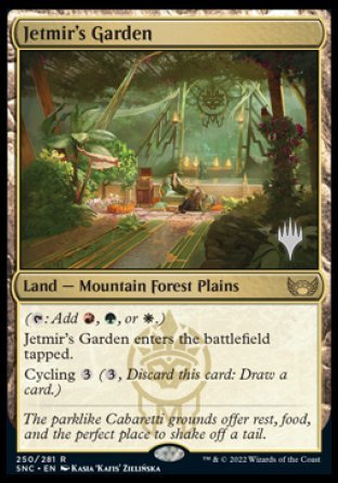 Jetmir's Garden (Promo Pack) [Streets of New Capenna Promos] | Shuffle n Cut Hobbies & Games