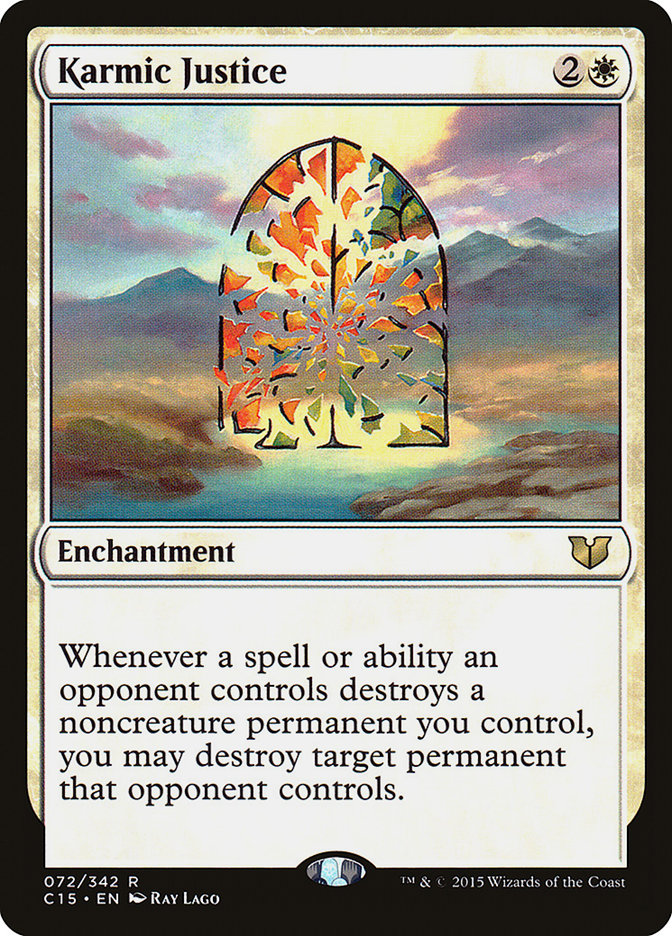 Karmic Justice [Commander 2015] | Shuffle n Cut Hobbies & Games