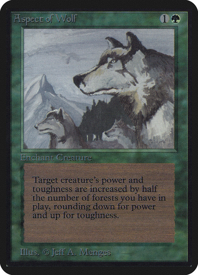 Aspect of Wolf [Alpha Edition] | Shuffle n Cut Hobbies & Games