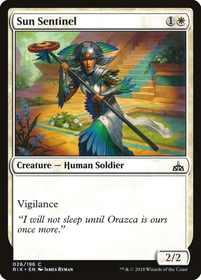 Sun Sentinel [Rivals of Ixalan] | Shuffle n Cut Hobbies & Games