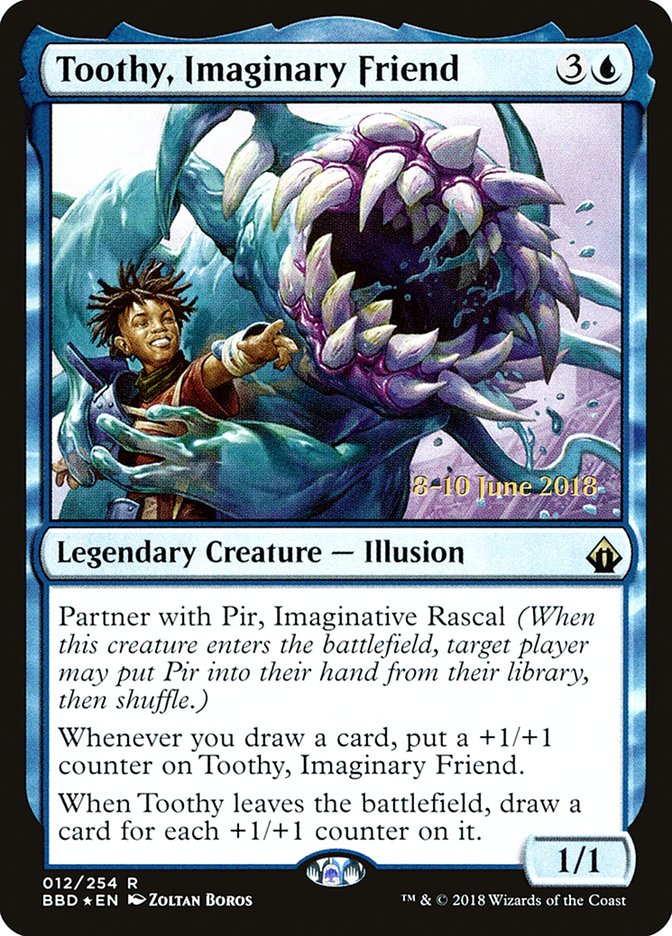 Toothy, Imaginary Friend [Battlebond Prerelease Promos] | Shuffle n Cut Hobbies & Games