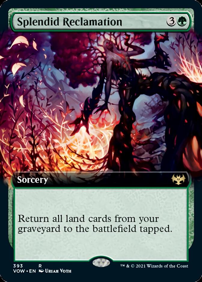 Splendid Reclamation (Extended Art) [Innistrad: Crimson Vow] | Shuffle n Cut Hobbies & Games