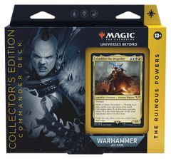 Warhammer 40,000 - Commander Deck (The Ruinous Powers - Collector's Edition) | Shuffle n Cut Hobbies & Games
