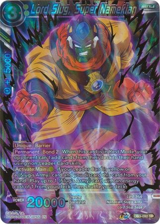Lord Slug, Super Namekian [DB3-092] | Shuffle n Cut Hobbies & Games