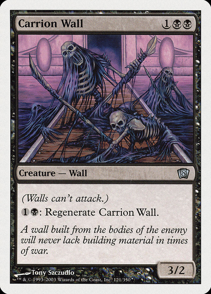 Carrion Wall [Eighth Edition] | Shuffle n Cut Hobbies & Games