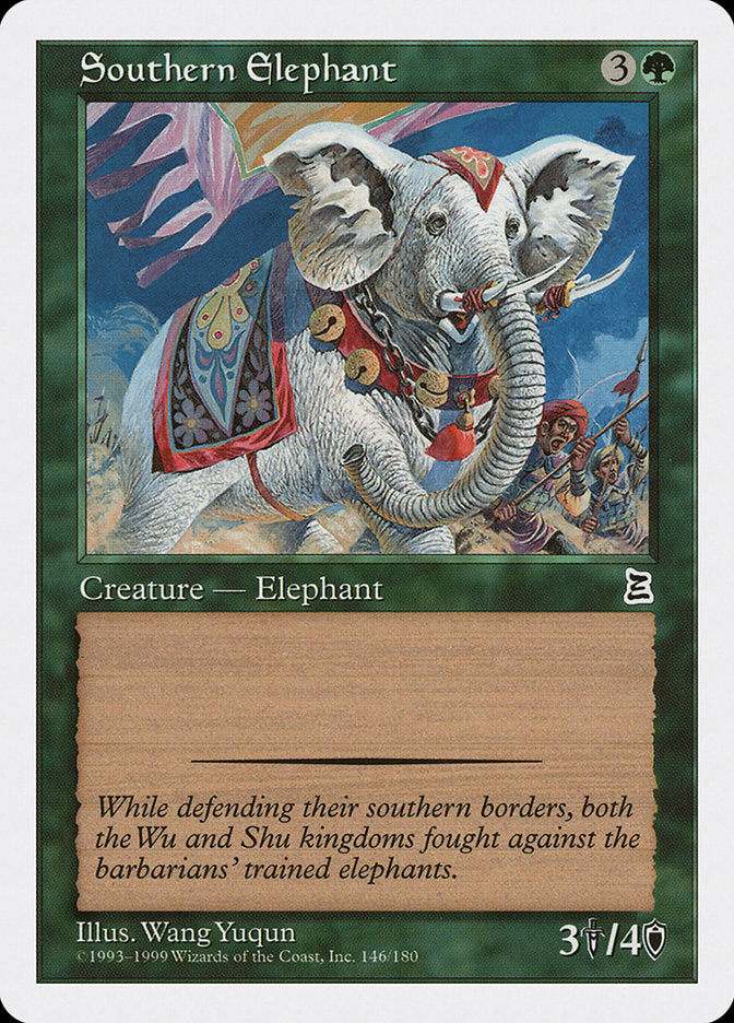 Southern Elephant [Portal Three Kingdoms] | Shuffle n Cut Hobbies & Games