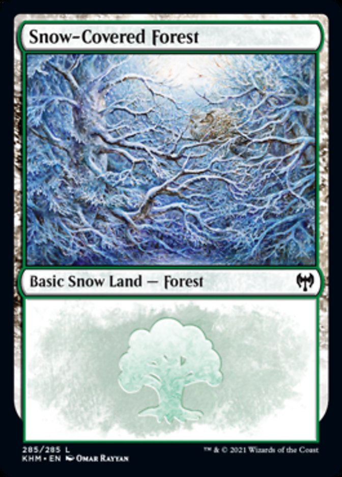 Snow-Covered Forest (285) [Kaldheim] | Shuffle n Cut Hobbies & Games