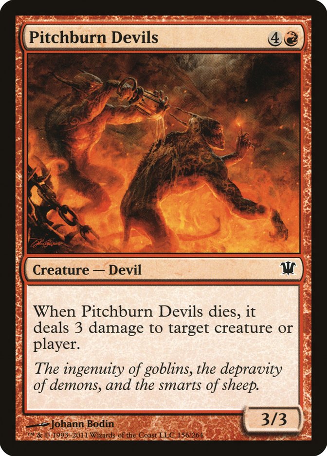 Pitchburn Devils [Innistrad] | Shuffle n Cut Hobbies & Games