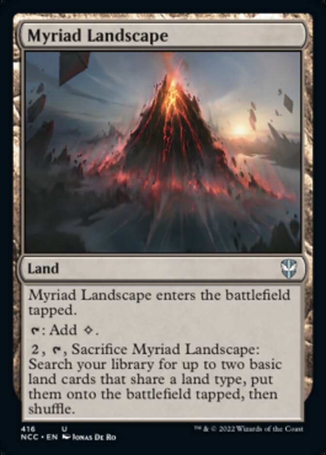 Myriad Landscape [Streets of New Capenna Commander] | Shuffle n Cut Hobbies & Games