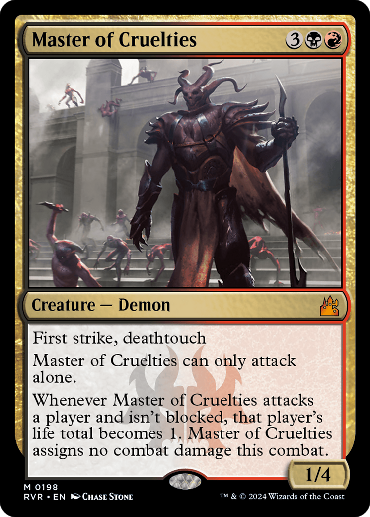 Master of Cruelties [Ravnica Remastered] | Shuffle n Cut Hobbies & Games