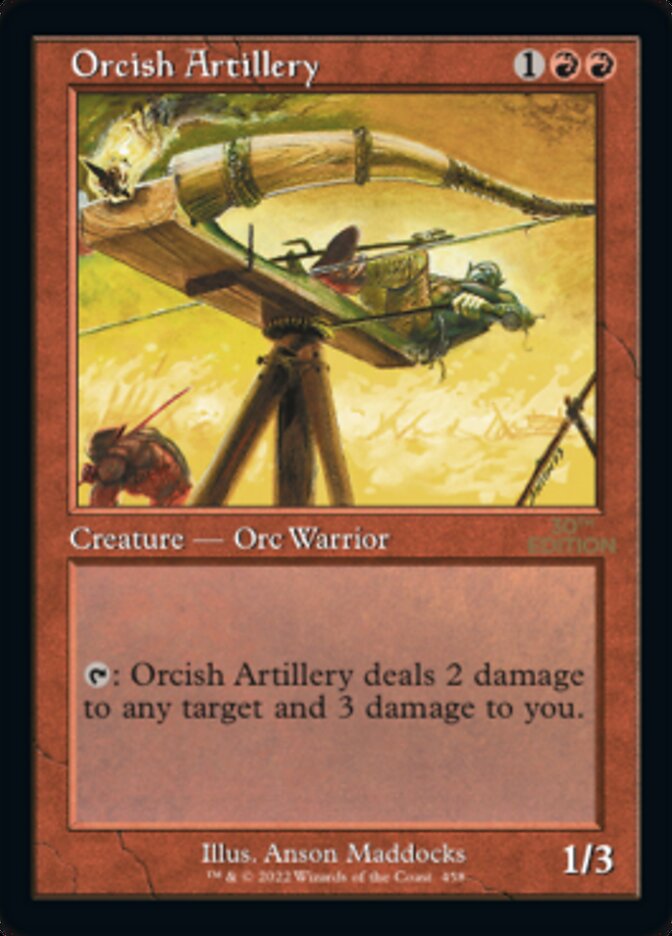 Orcish Artillery (Retro) [30th Anniversary Edition] | Shuffle n Cut Hobbies & Games