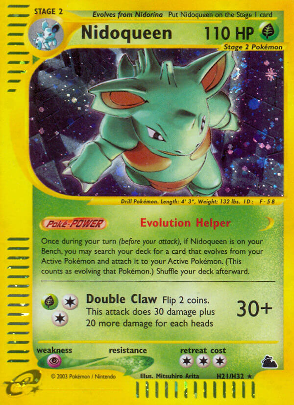 Nidoqueen (H21/H32) [Skyridge] | Shuffle n Cut Hobbies & Games