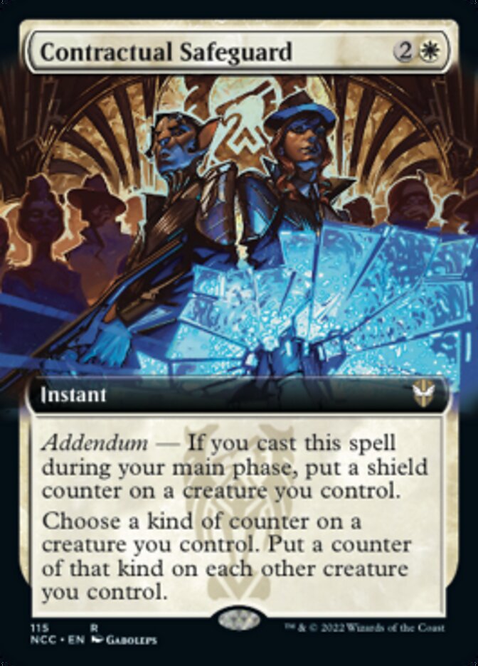 Contractual Safeguard (Extended Art) [Streets of New Capenna Commander] | Shuffle n Cut Hobbies & Games