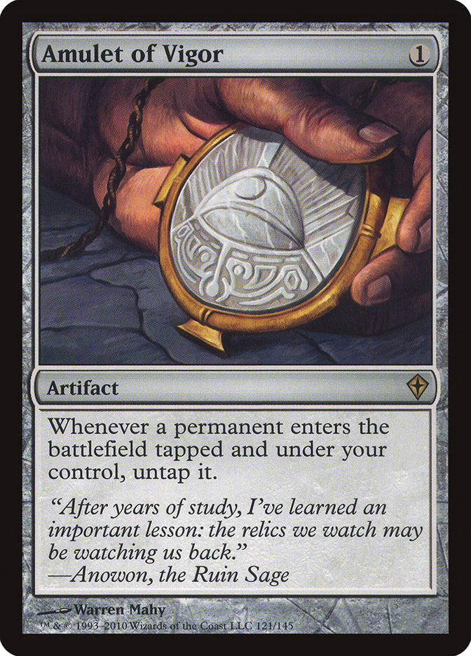 Amulet of Vigor [Worldwake] | Shuffle n Cut Hobbies & Games