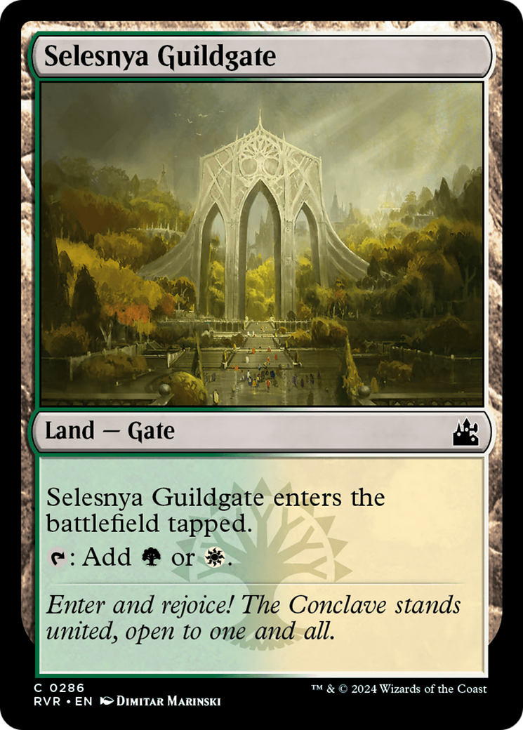 Selesnya Guildgate [Ravnica Remastered] | Shuffle n Cut Hobbies & Games