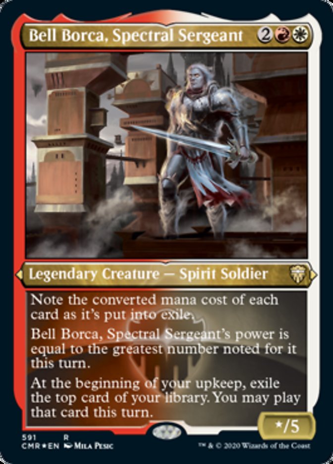 Bell Borca, Spectral Sergeant (Etched) [Commander Legends] | Shuffle n Cut Hobbies & Games